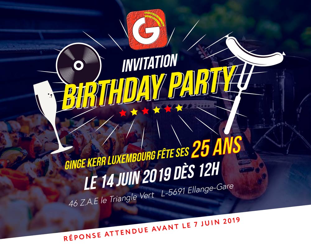 Repas Anniversaire 25 Ans Ginge Kerr 14 Juin 19